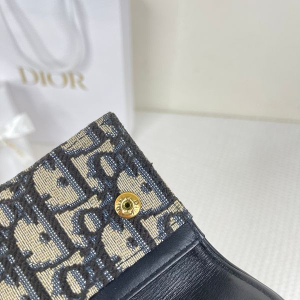 【分期0利率】DIOR SADDLE BLOOM 卡夾【9成新】 