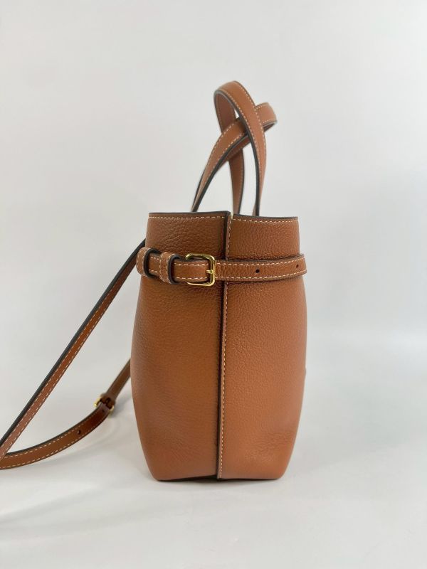 【99成新】CELINE MINI CABAS ANAIS CUIR TRIOMPHE 粒面小牛皮 