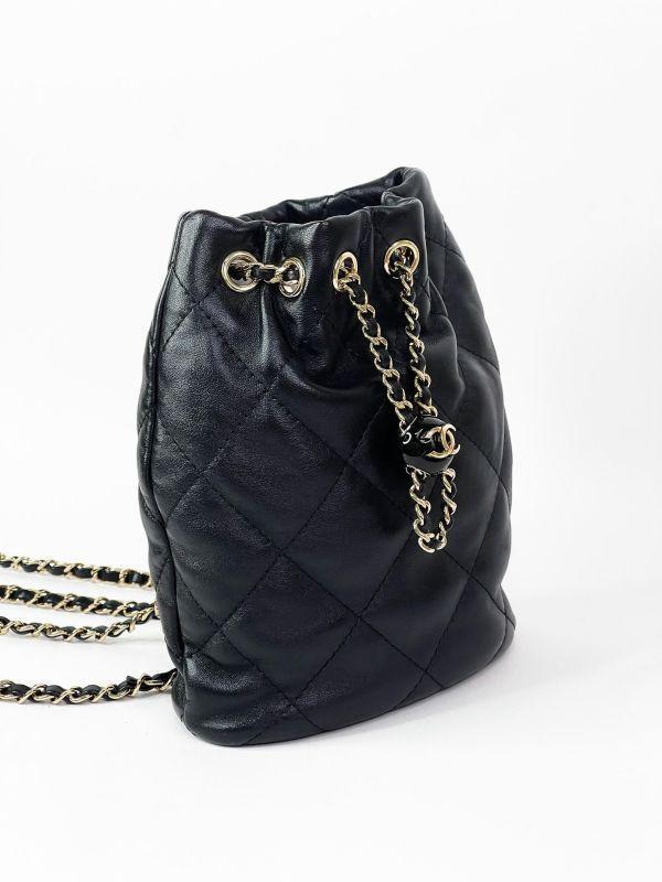 【9成新】CHANEL 24S 束口後背包 
