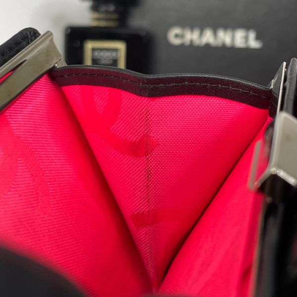 【85成新】【12期0利率】CHANEL 康朋鈕扣短夾A26720 