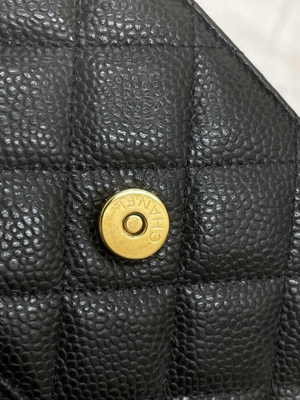 【9成新】CHANEL  磁吸扣荔枝牛皮WOC 