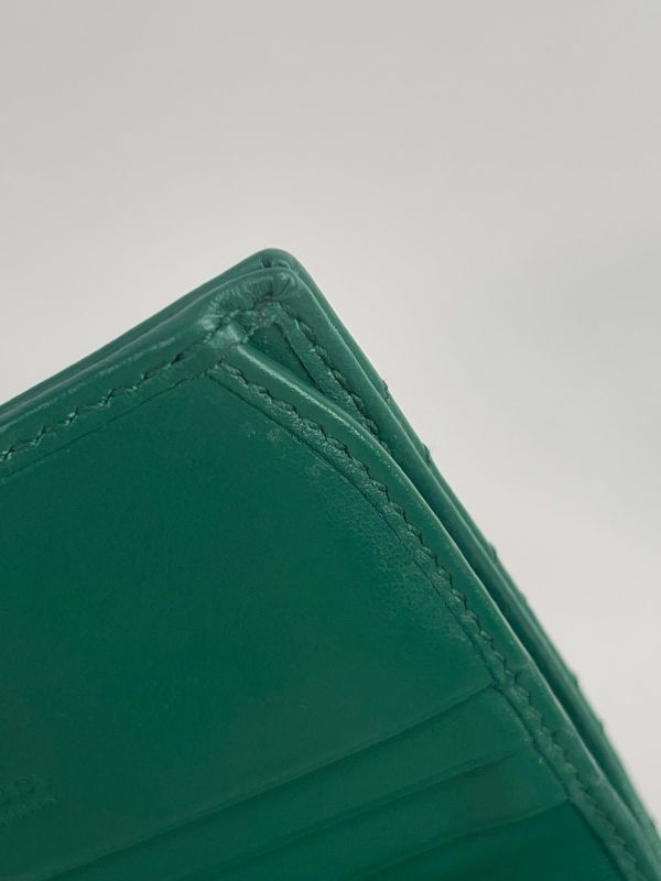 【9成新】GUCCI Marmont 愛心兩摺拉鍊零錢袋短夾 