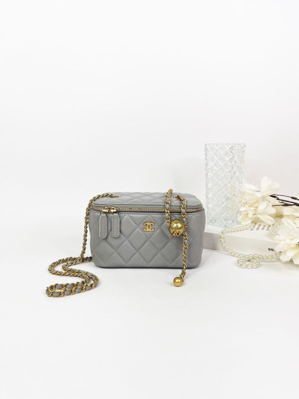 【99成新】CHANEL 金球長盒子 