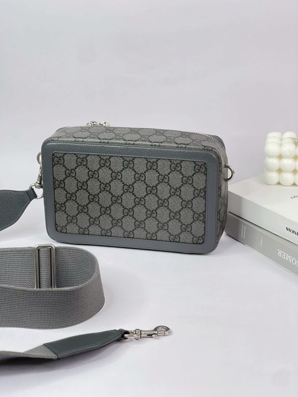【分期0利率】GUCCI GG SUPREME 相機包【99成新】 