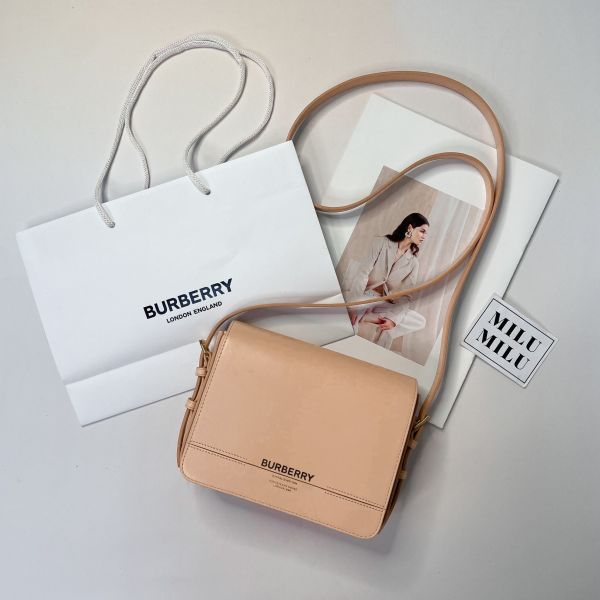 【12期0利率】【全新品】BURBERRY Grace 方胖 粉紅色 