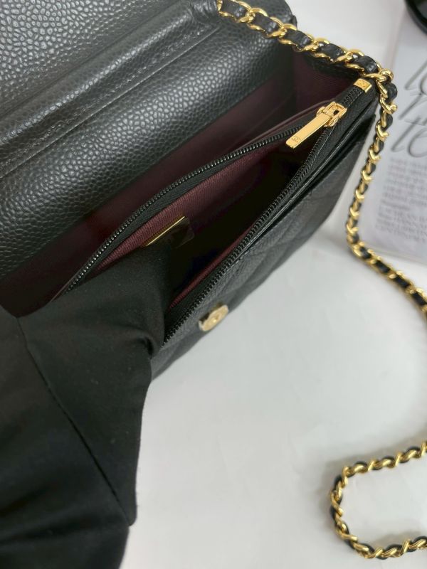 【分期0利率】CHANEL 魚子醬 WOC 黑金 【99成新】 