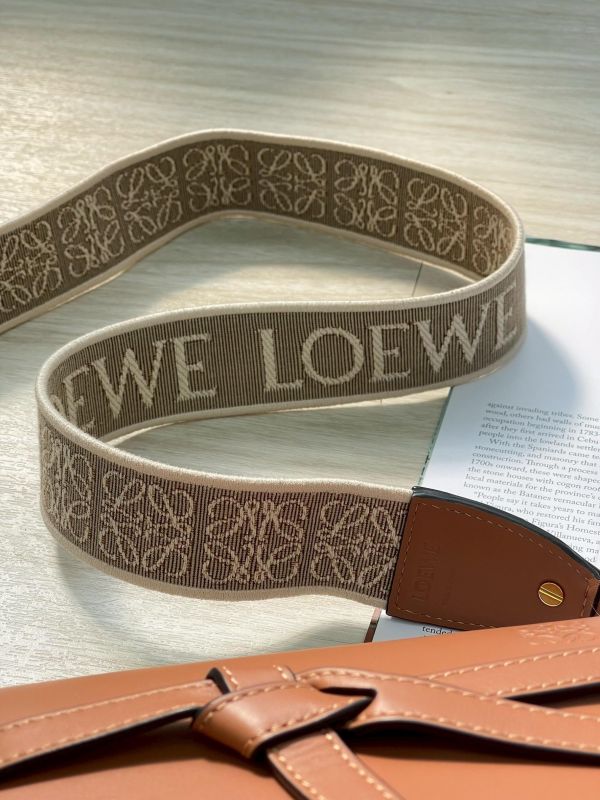 【95成新】LOEWE MINI GATE 雙層包 焦糖 