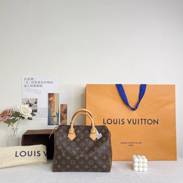 【12期0利率】LV SPEEDY 25無背帶款 【9成新】 