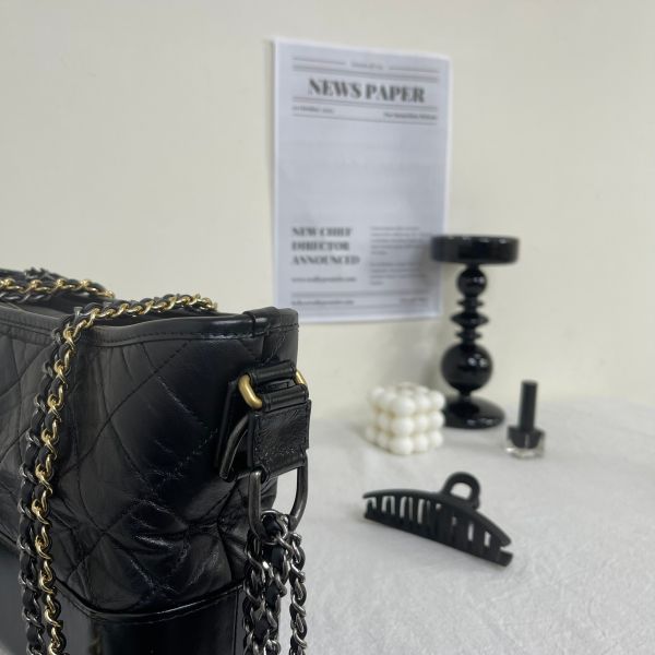 【12期0利率】CHANEL  Gabrielle hobo 流浪包 中號【9成新】 