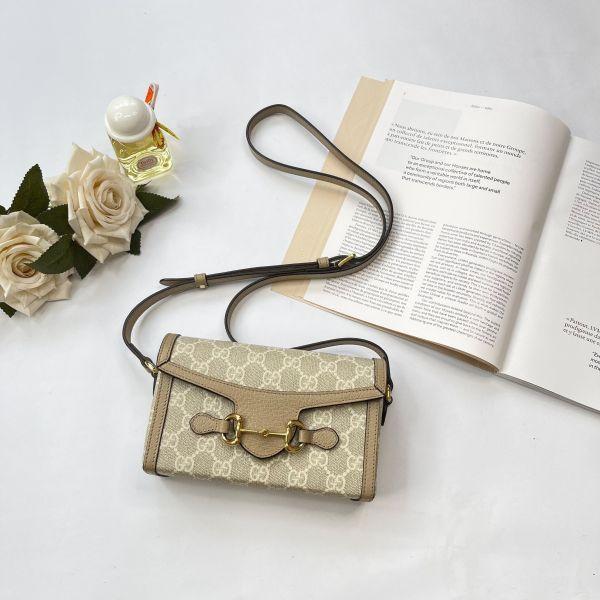 【9成新】Gucci 馬銜扣 1955 迷你包 