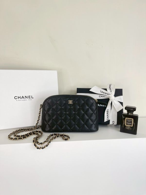 【分期0利率】CHANEL 25P顆粒牛皮貝殼包【全新品】 