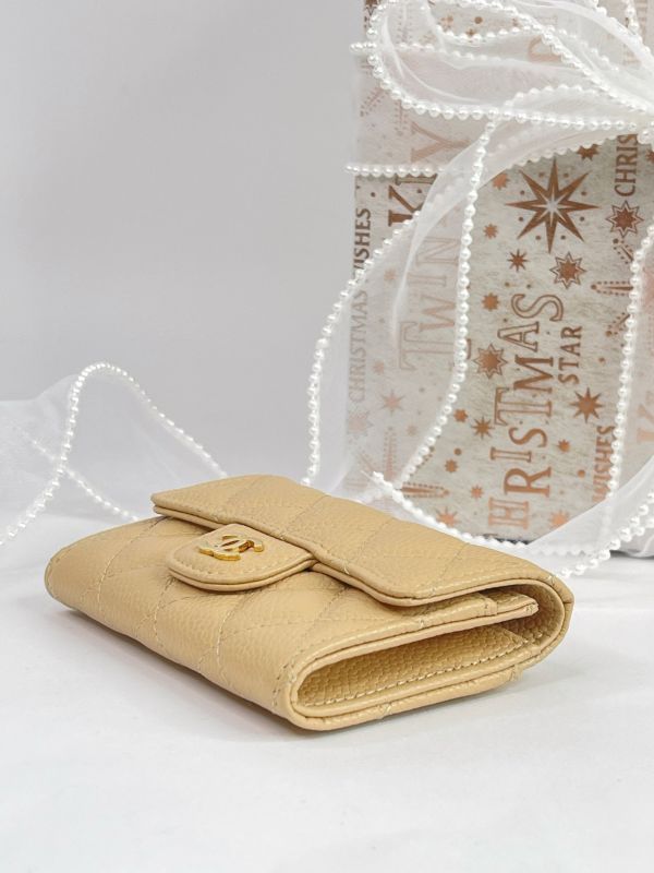 【95成新】CHANEL COCO 牛皮零錢卡包 