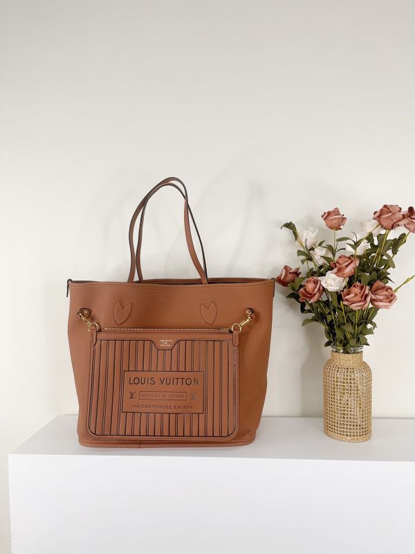 【分期0利率】LV Neverfull Inside Out MM【全新品】 