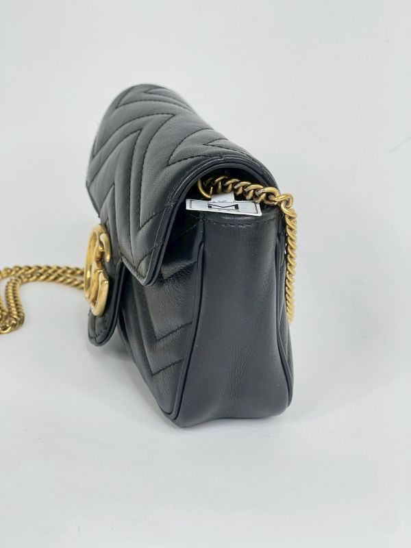 【分期0利率】GUCCI Marmont 迷你肩背包【88成新】 