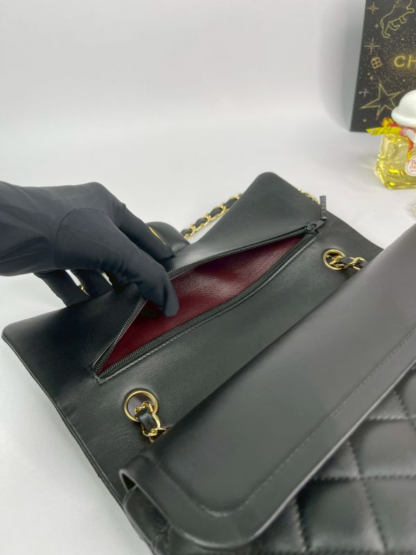 【分期0利率】CHANEL CF25 黑金羊皮【9成新】 