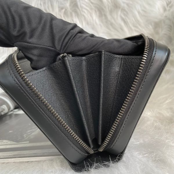 【12期0利率】LV Zippy XL 手拿拉鍊黑老花長夾【99成新】 