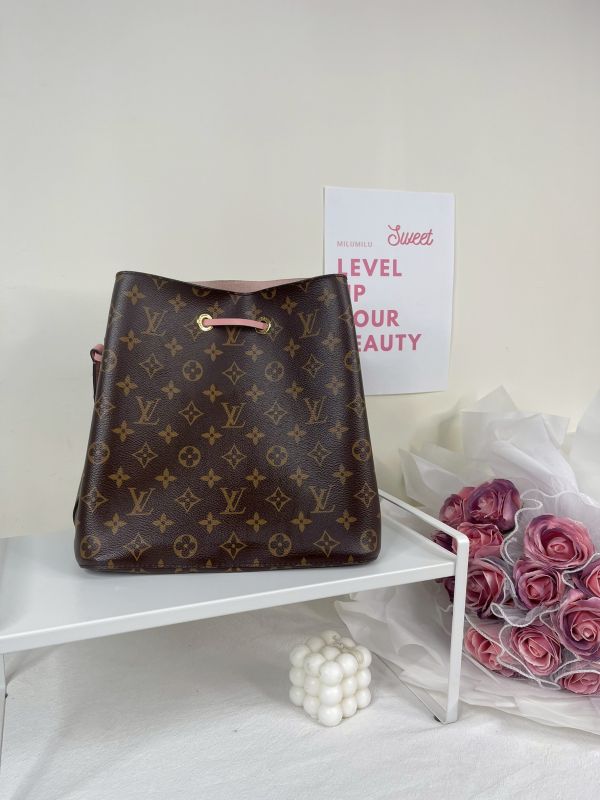 【分期0利率】LV NéoNoé MM 粉色【9成新】 
