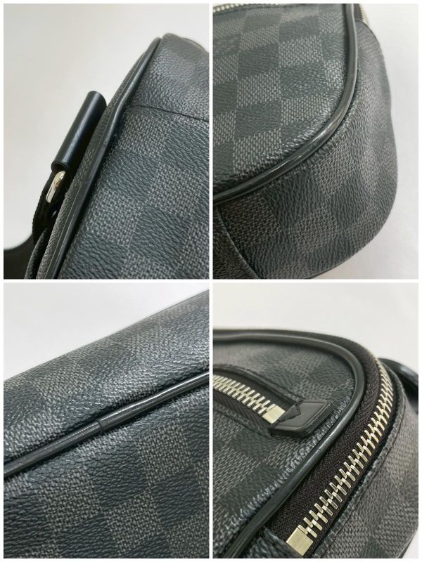 【9成新】LV Damier Graphite Ambler 