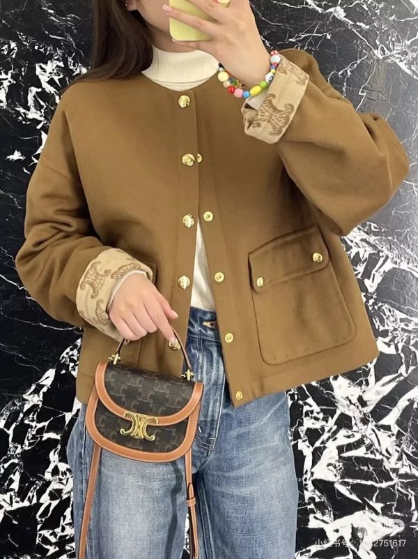 【分期0利率】CELINE BESACE CLEA標誌印花迷你手袋【全新品】 