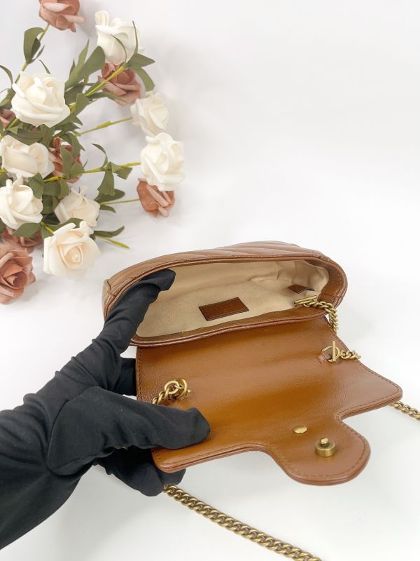 【分期0利率】GUCCI Marmont 迷你肩背包【99成新】 