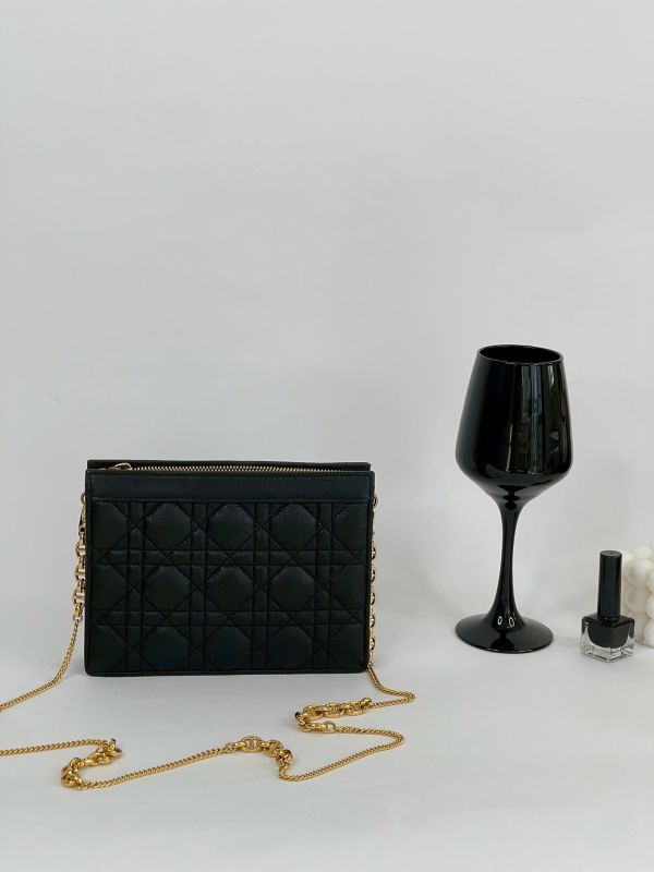【分期0利率】DIOR Caro Every Dior 鍊條單肩包【95成新】 