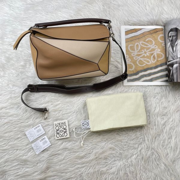 【12期0利率】LOEWE PUZZLE 中號【9成新】 
