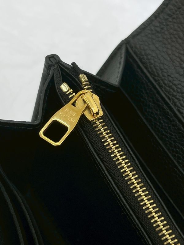 【9成新】LV Sarah皮革信封長夾 