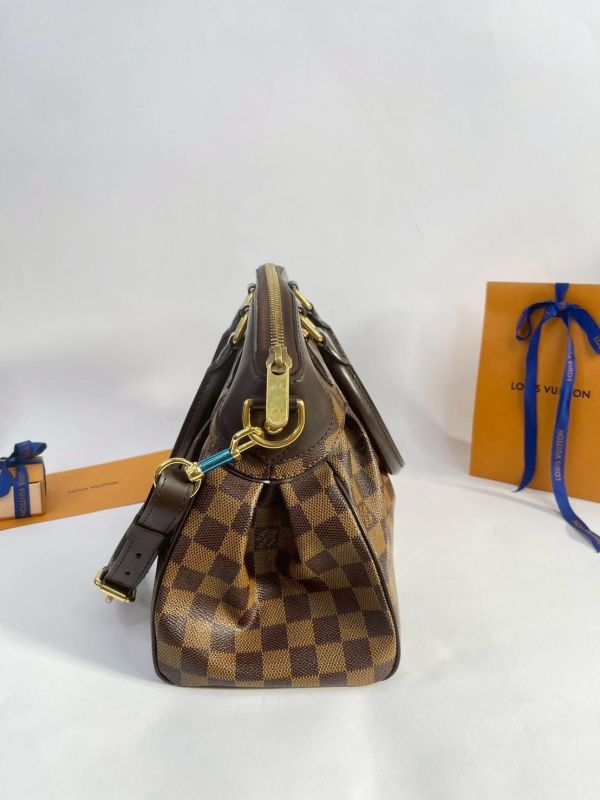 【9成新】LV Damier Trevi PM 手提肩背兩用包 