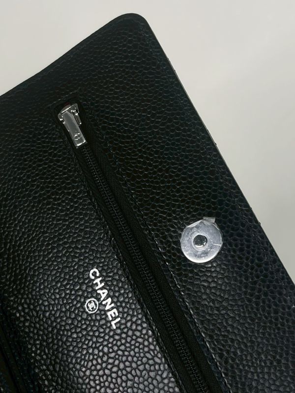 【分期0利率】CHANEL 魚子醬 WOC 黑銀 【全新品】 