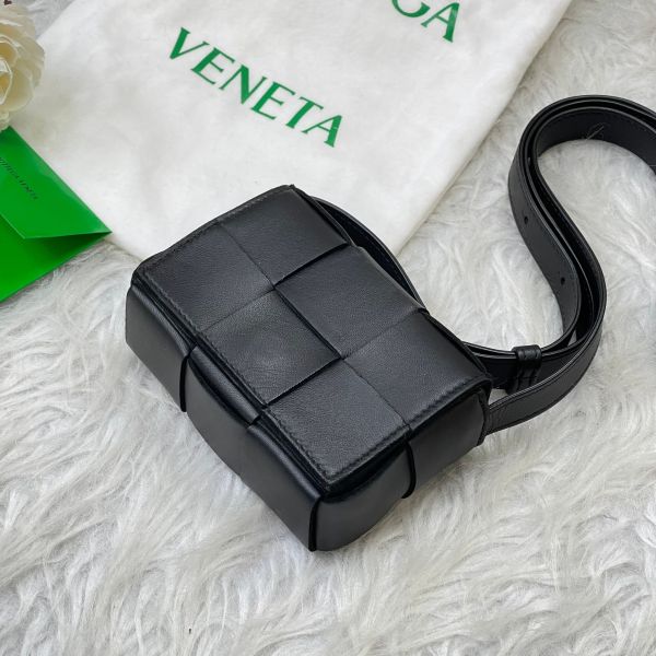 【分期0利率】BV Candy Cassette 小羊皮2*3格翻蓋包【95成新】 