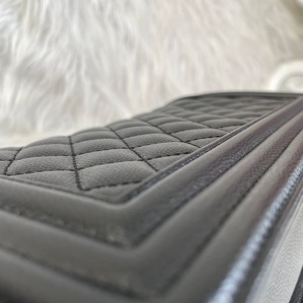 【12期0利率】CHANEL BOY 25口蓋包 【95成新】 