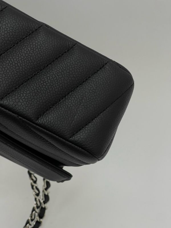 【未使用閒置品】CHANEL 山型紋翻蓋包 