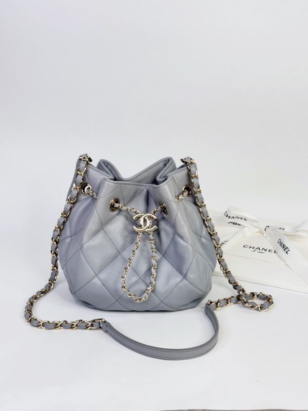 【99成新】CHANEL Drawstring 水桶包 