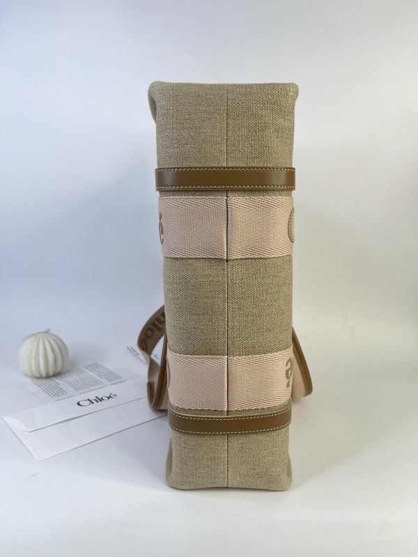 【95成新】Chloé 中號Woody Tote Bag 刺繡款 