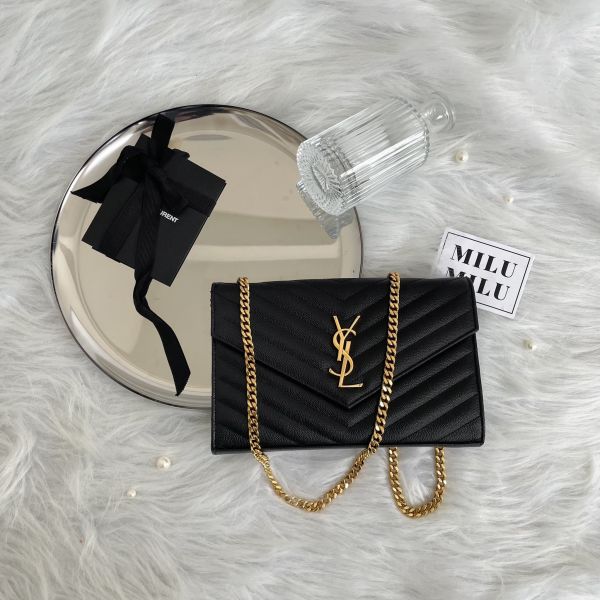 【9.5成新】【12期0利率】YSL woc 22.5公分 