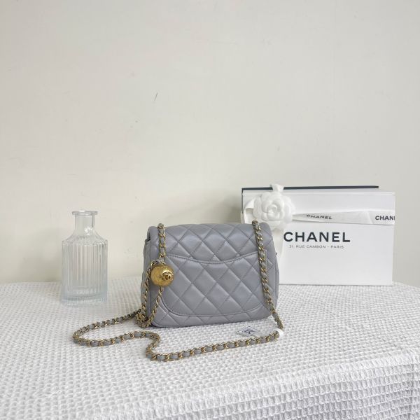 【12期0利率】CHANEL 金球方胖【20年3月巴黎購證】【9成新】 