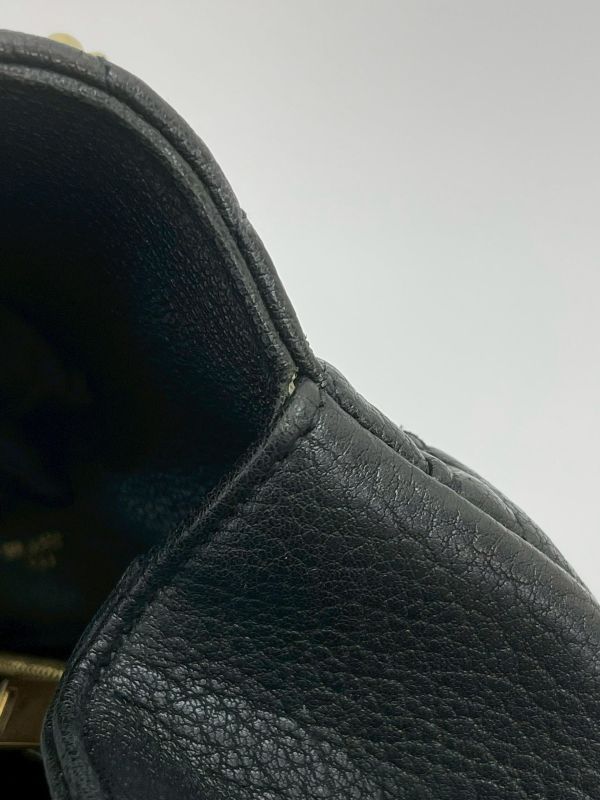 【9成新】YSL COLLèGE中性絎縫皮革手袋 