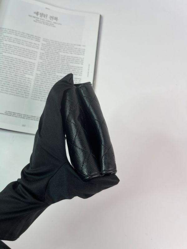 【分期0利率】CHANEL COCO迷你雙層三折短夾【9成新】