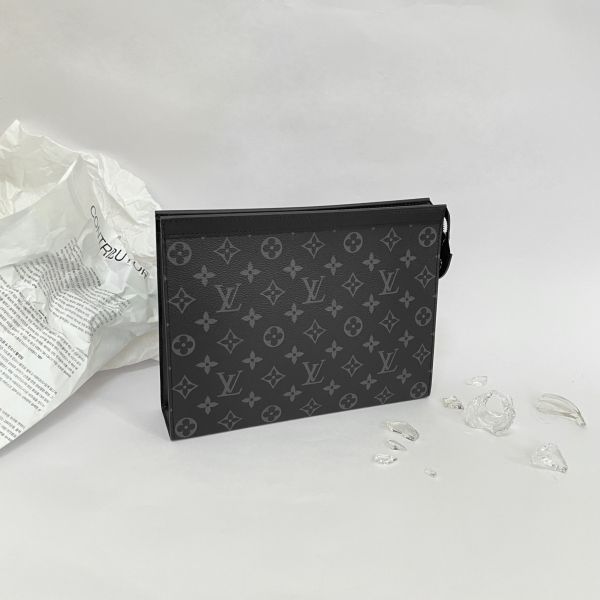 【12期0利率】【全新品】LV 老花Monogram手拿包【現金價】 M61692