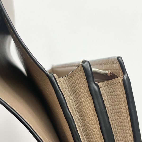 【12期0利率】LOEWE Anagram 卵石紋小牛皮對折短夾【台灣購證】【99成新】 