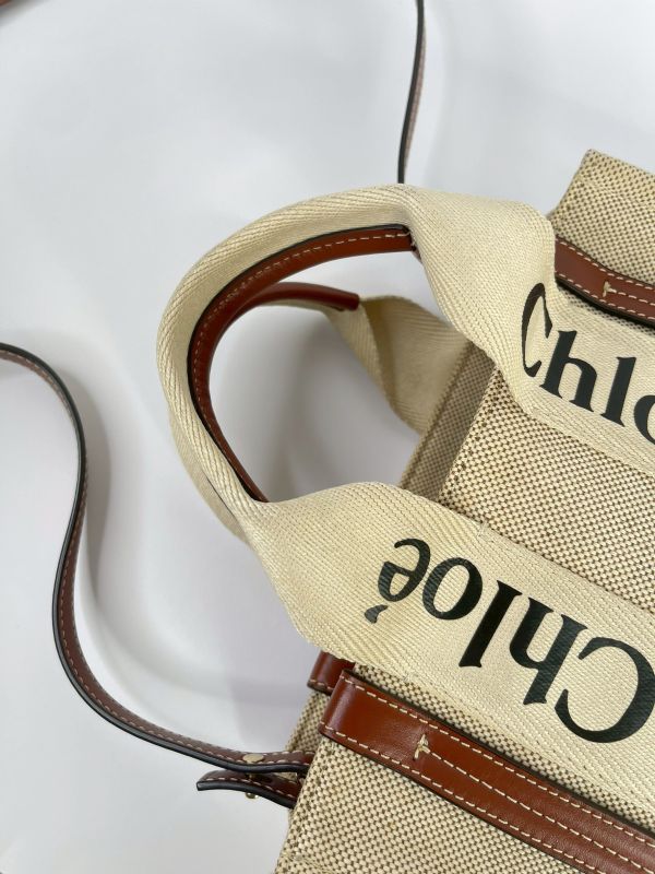 【85成新】CHLOE WOODY SMALL 金典棕 