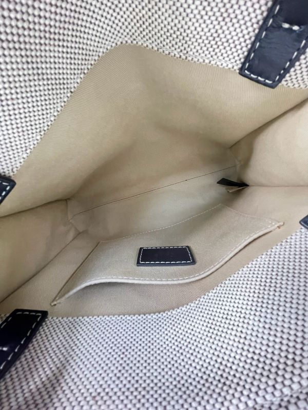 【分期0利率】Chloé 背帶款小號 Woody Tote Bag 深藍色【9成新】 