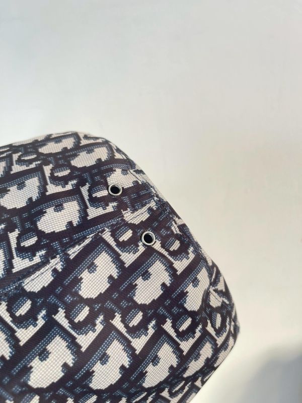 【99成新】DIOR Teddy-D 雙面窄邊漁夫帽 