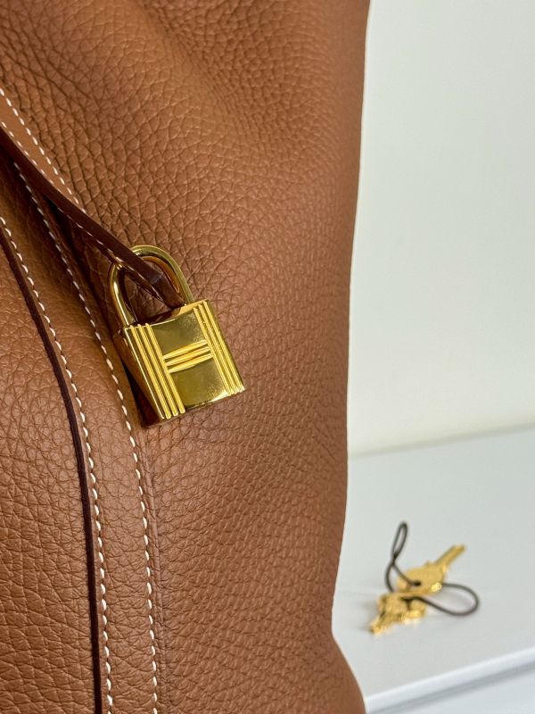 【分期0利率】HERMES PICOTIN 22 菜籃子22【99成新】 