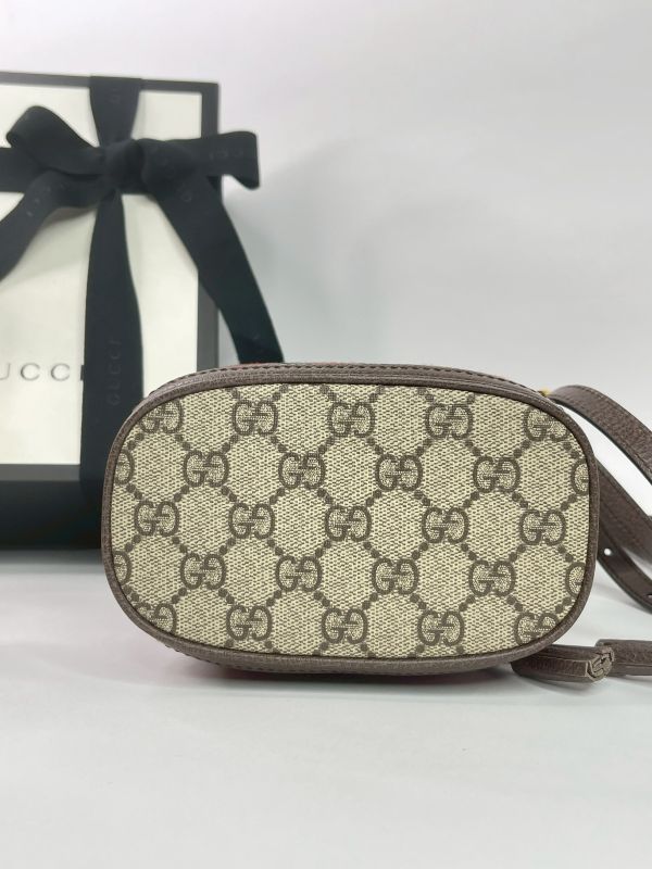 【分期0利率】GUCCI OPHIDIA GG 迷你水桶袋 【9成新】 