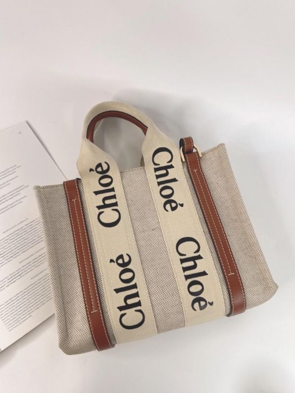 【85成新】CHLOE WOODY SMALL 金典棕 