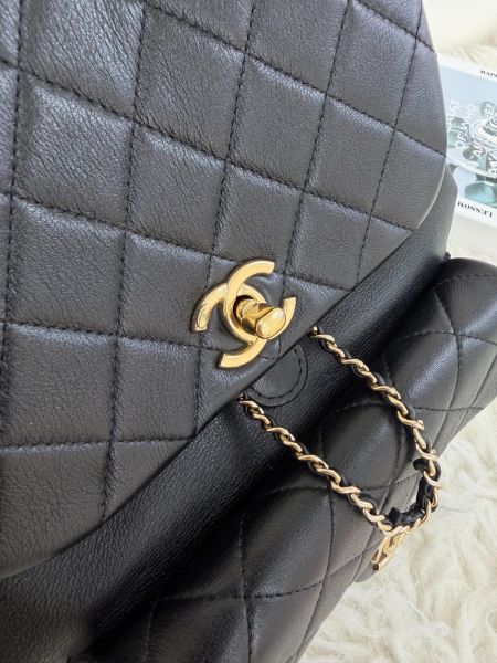 【95成新】CHANEL DUMA 單口袋後背包 大號 