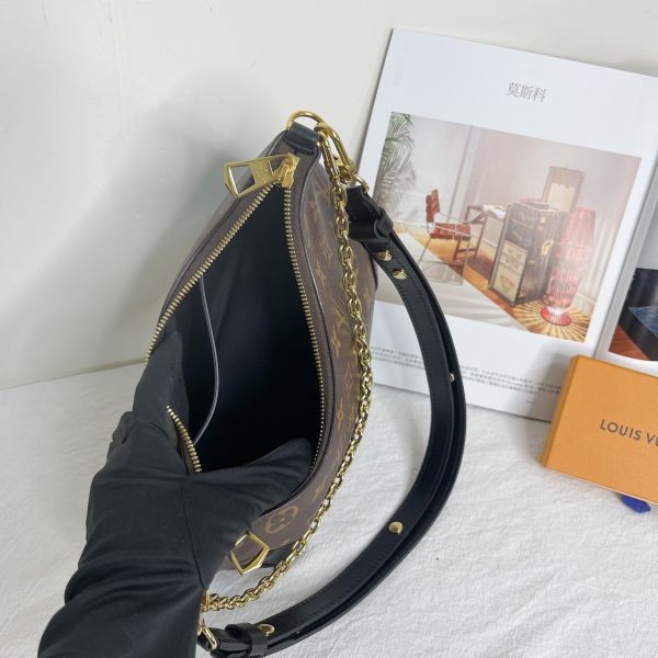 【12期0利率】LV Boulogne牛角包 【95成新】 
