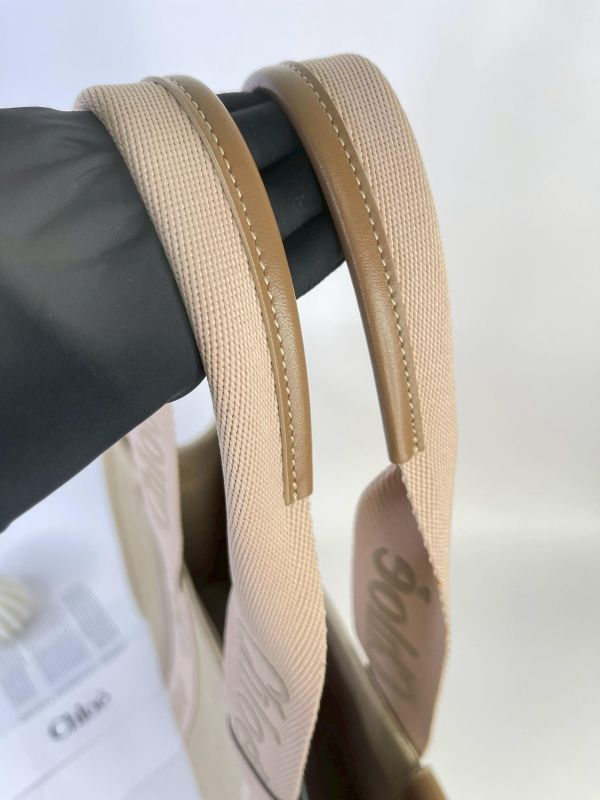 【95成新】Chloé 中號Woody Tote Bag 刺繡款 