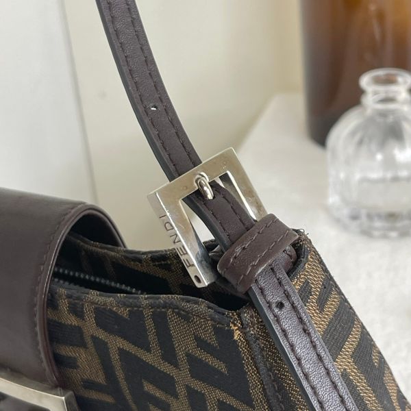 【12期0利率】FENDI 老花腋下包 小號【85成新】 